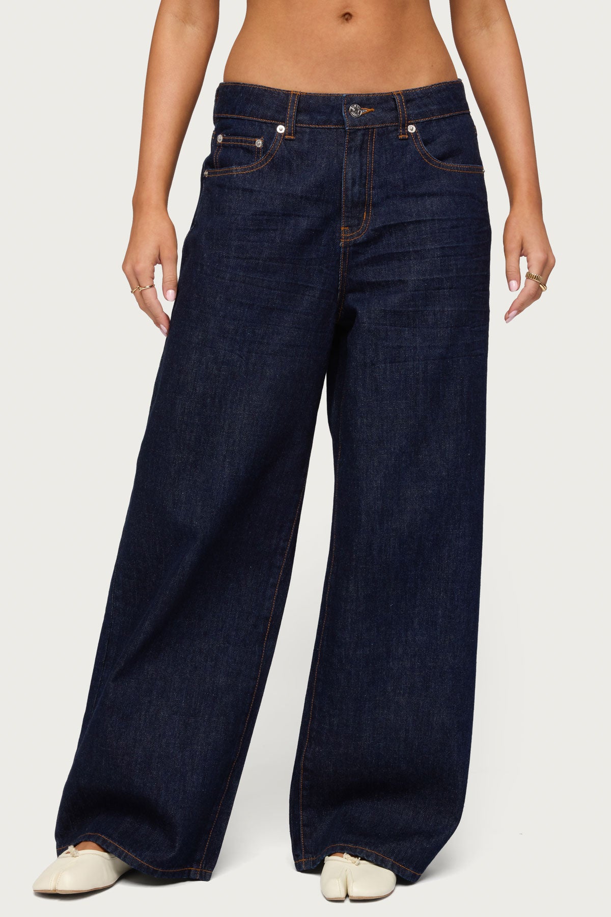 Juanita Low Rise Baggy Jeans-Milans Time