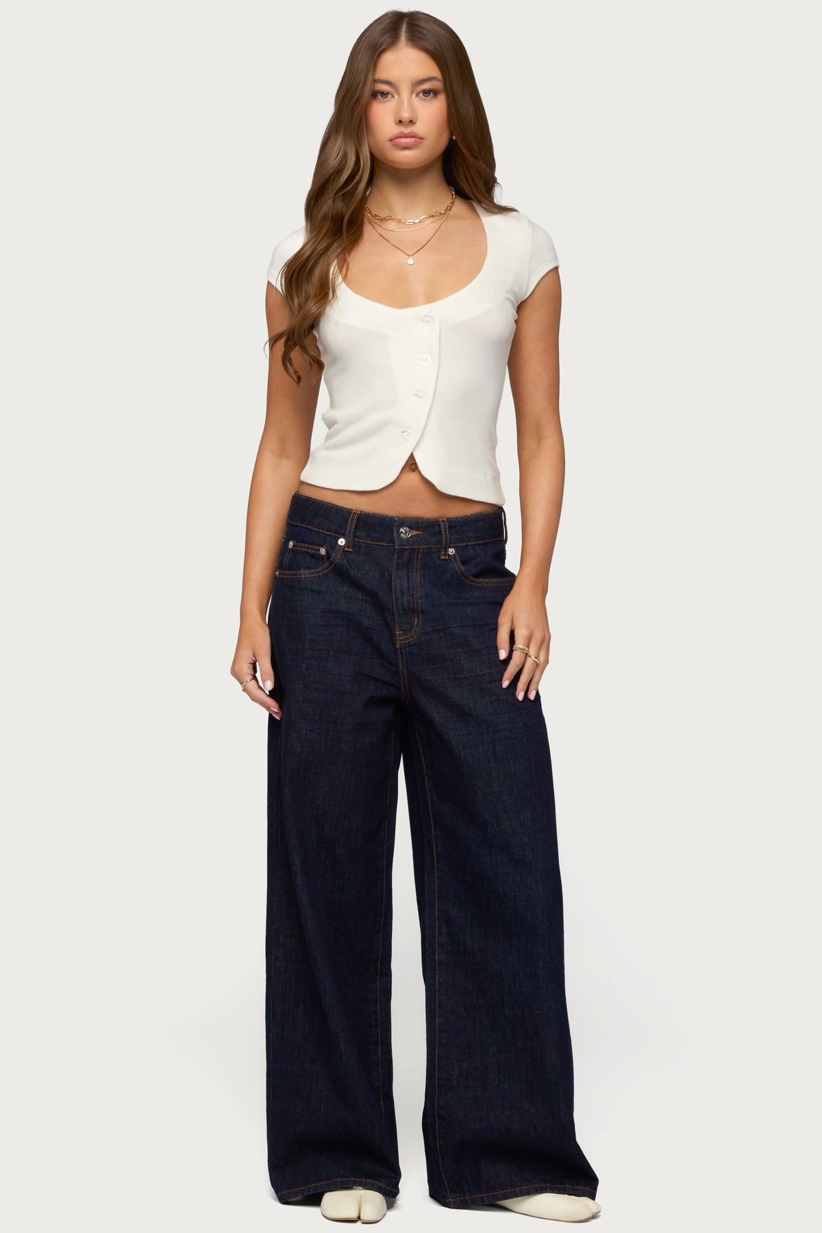 Juanita Low Rise Baggy Jeans-Milans Time