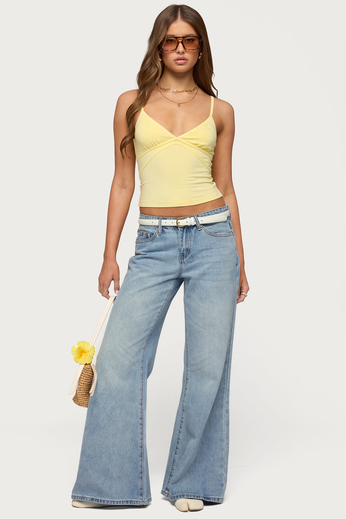 Evianna Double Tie Back Tank Top-Milans Time