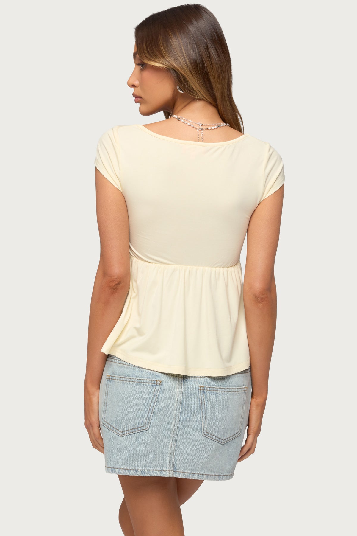 Kingsley Babydoll Top-Milans Time