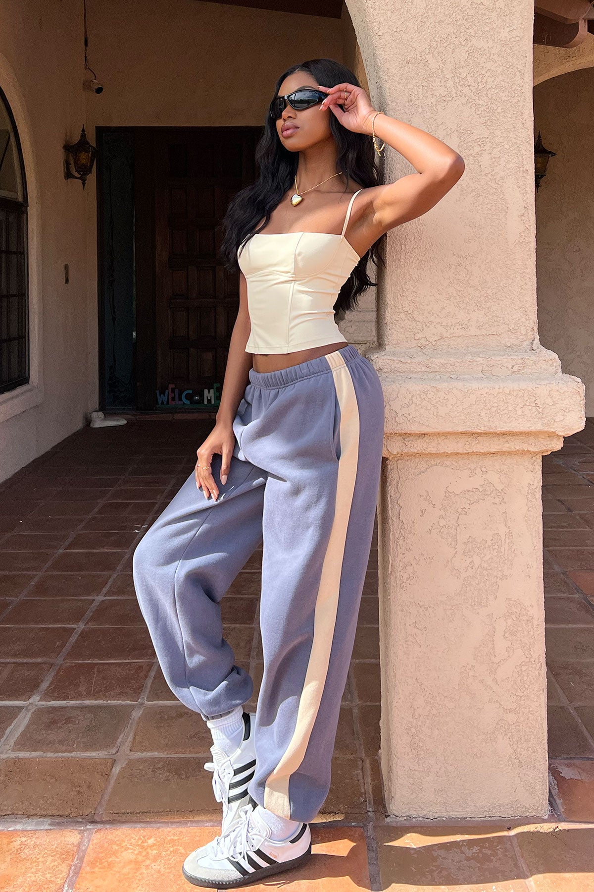 Saturn Oversized Sweatpants-Milans Time