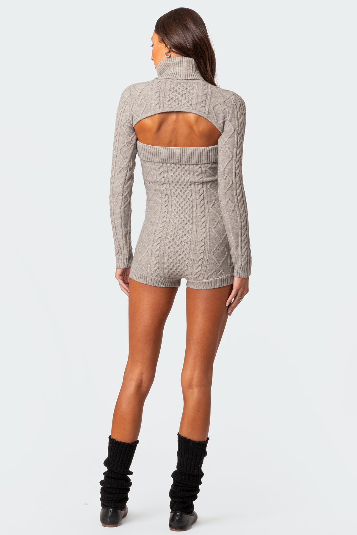 Finnley Two Piece Cable Knit Romper-Milans Time