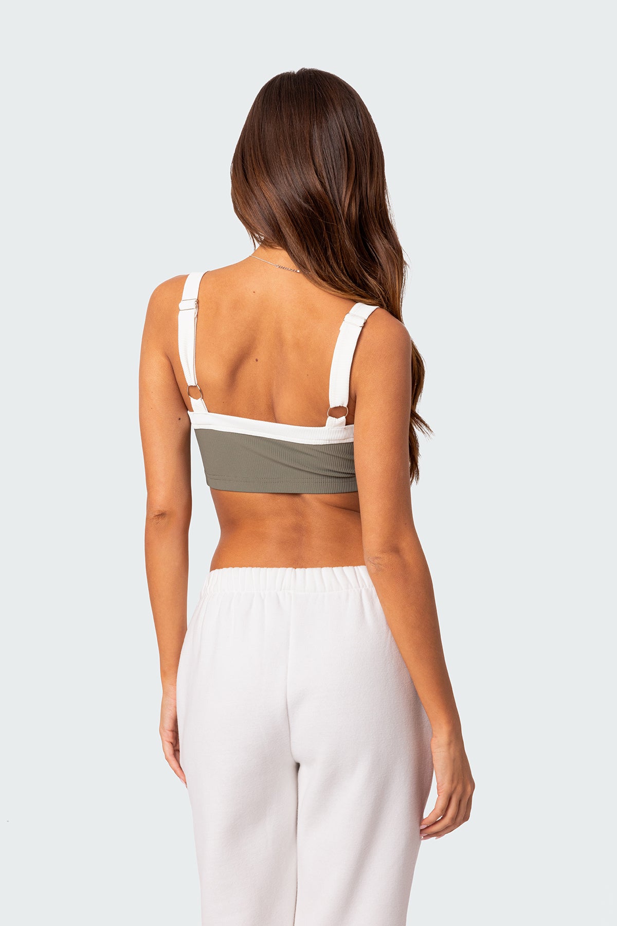 Sariah Ribbed Crop Top-Milans Time