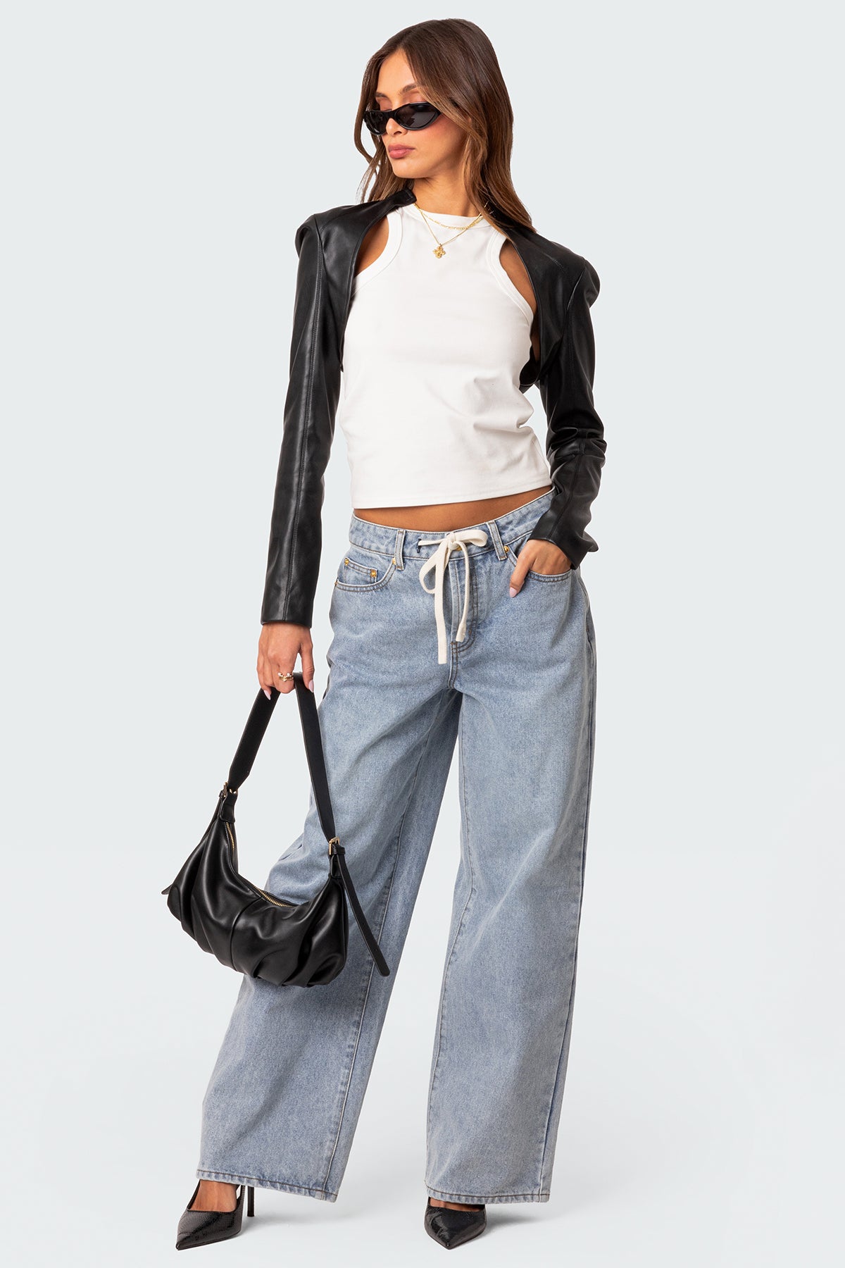 Wynn Low Rise Baggy Jeans-Milans Time