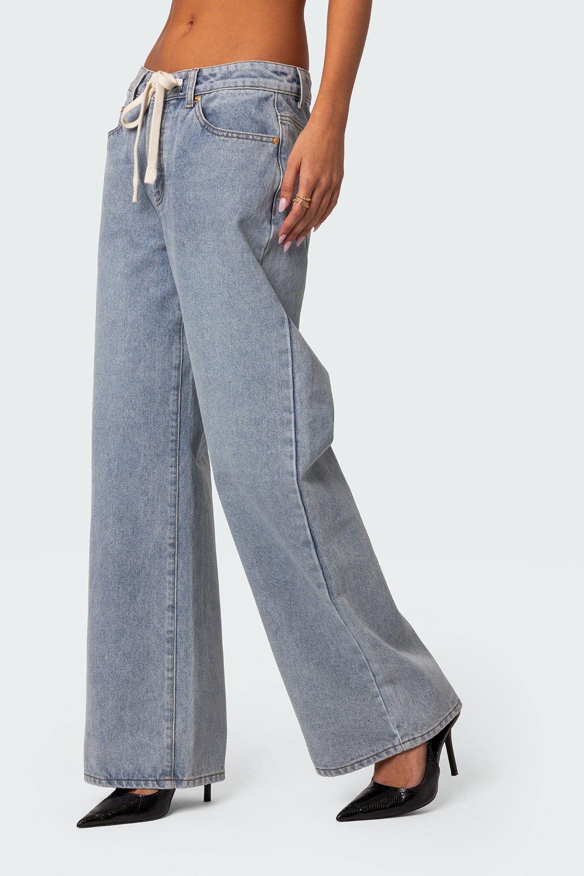 Wynn Low Rise Baggy Jeans-Milans Time