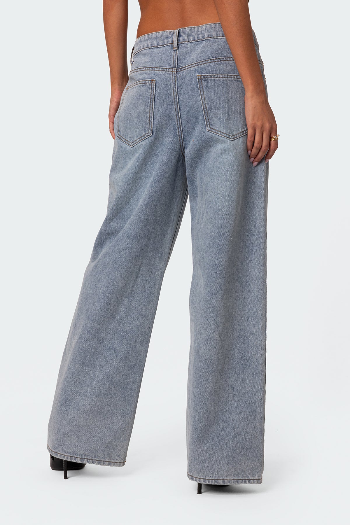 Wynn Low Rise Baggy Jeans-Milans Time