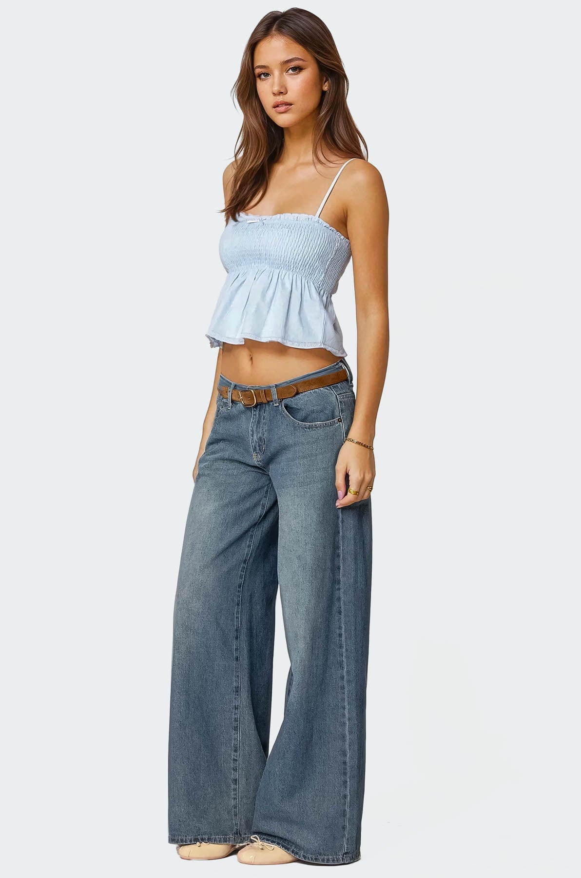 Millie Scrunch Tank Top-Milans Time