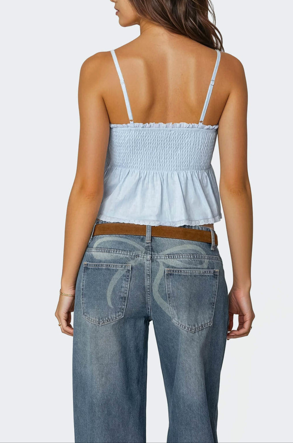 Millie Scrunch Tank Top-Milans Time