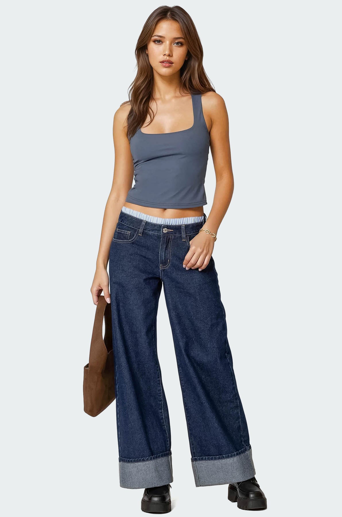 Essy Square Neck Top-Milans Time