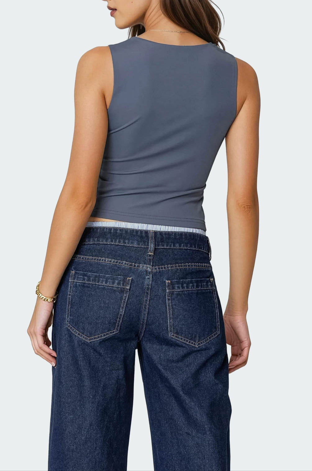 Essy Square Neck Top-Milans Time