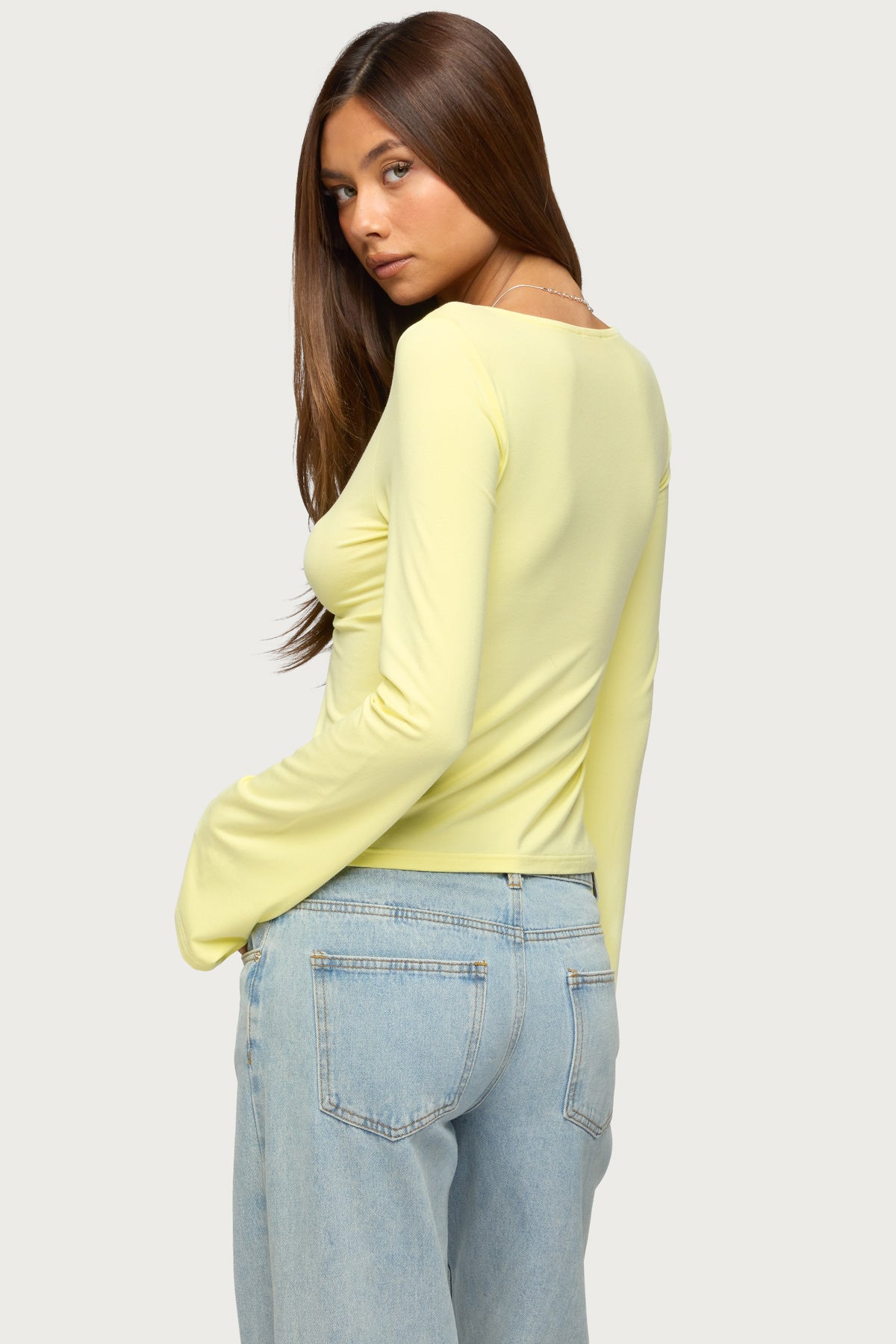 Scarlette Tie Front Top-Milans Time