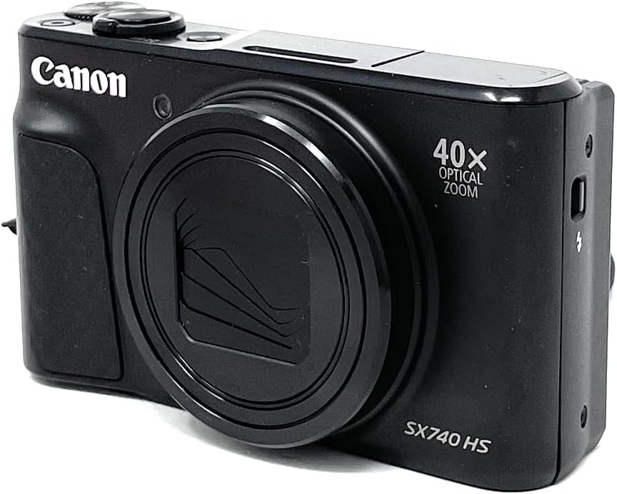 Kompaktkamera 40x Zoom 4K Schwarz – Digitalkamera mit WLAN und Bluetooth-Sofauplab
