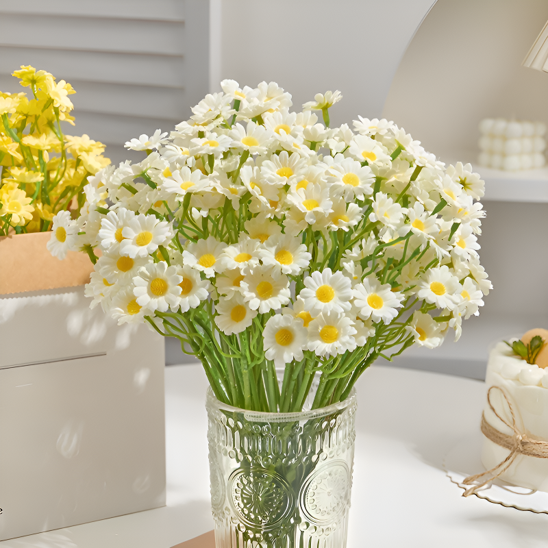 Kamille und Gänseblümchen für Wohnzimmer und Esstisch