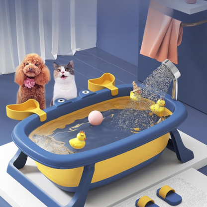 Haustier-Badewanne für kleine Hunde und Katzen