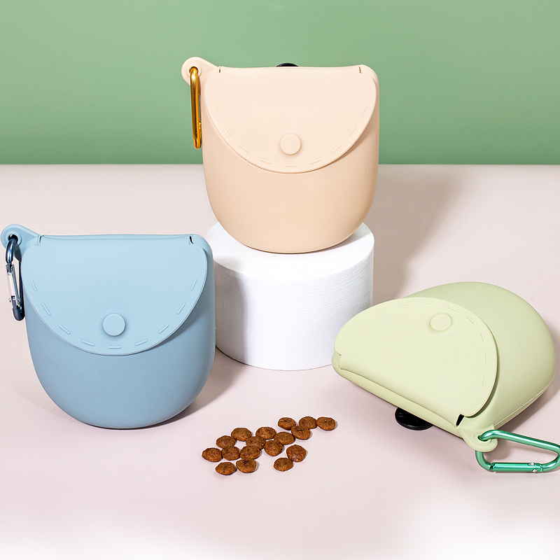 Silikon Trainings-Hüfttasche für Hundefutter und Snacks