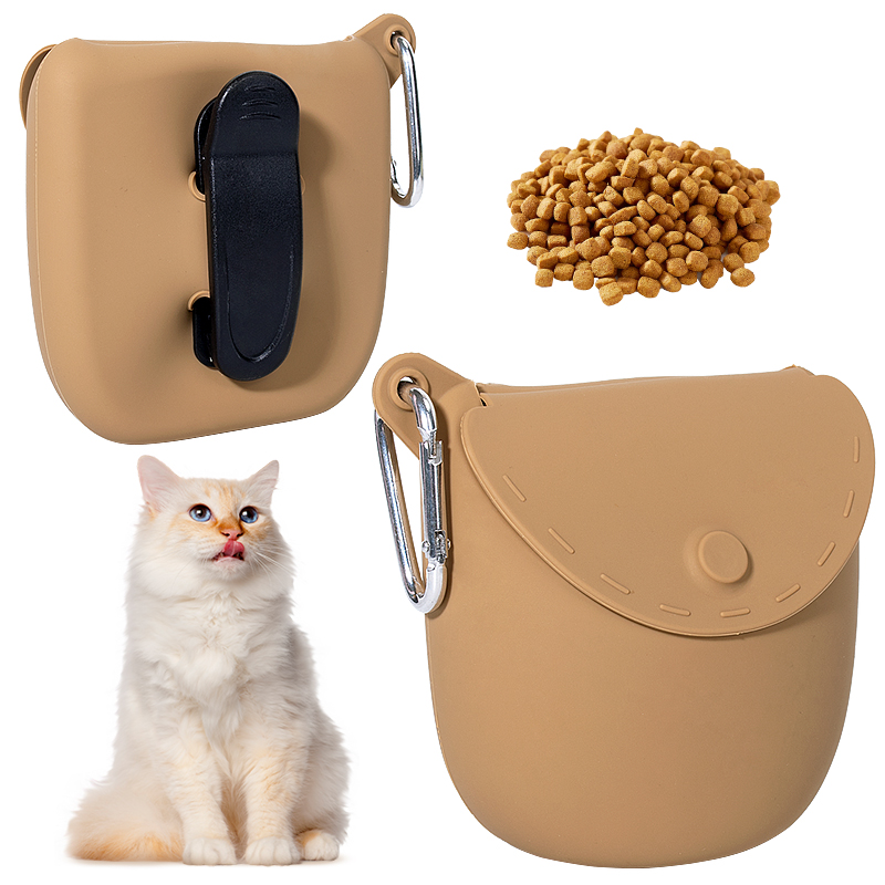 Silikon Trainings-Hüfttasche für Hundefutter und Snacks