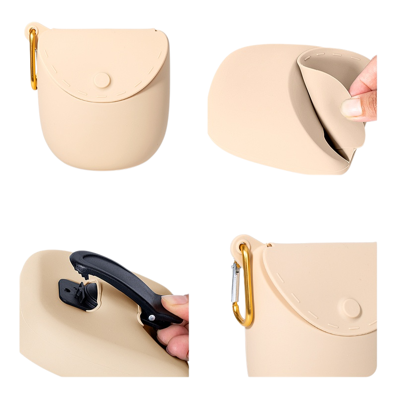 Silikon Trainings-Hüfttasche für Hundefutter und Snacks