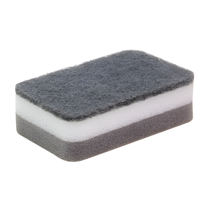 Doppellagiger, verstärkter Reinigungsschwamm