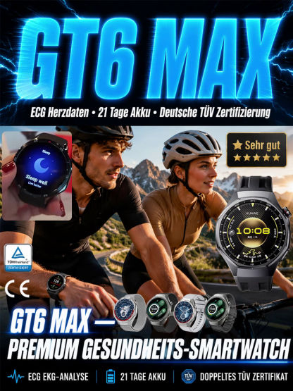 🩺 Smartwatch 2026: 99,8% Präzise EKG- & Blutdruckanalyse! 💓