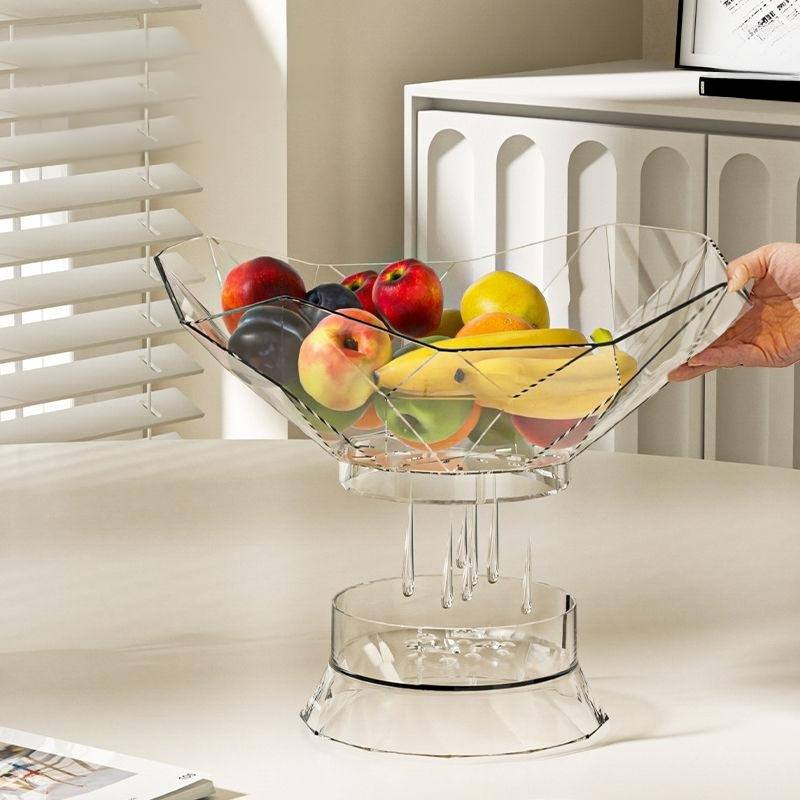 Multifunktionale Abtropf-Schale für Obst