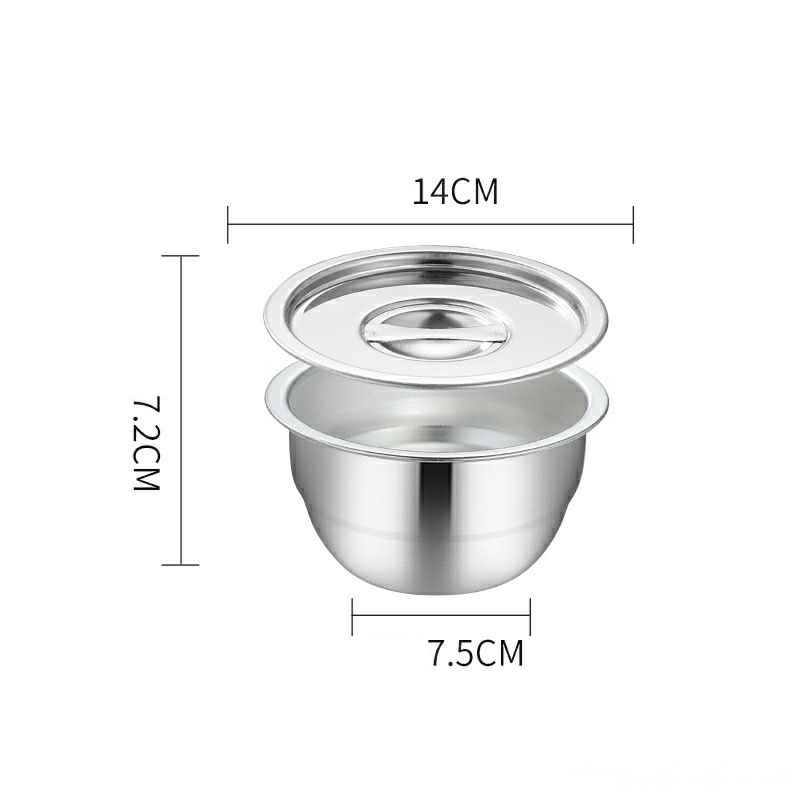 Eingedickte, gedämpfte Eiercremeschüssel