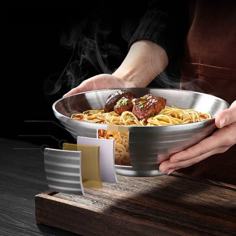 Ramen-Schüssel aus Edelstahl