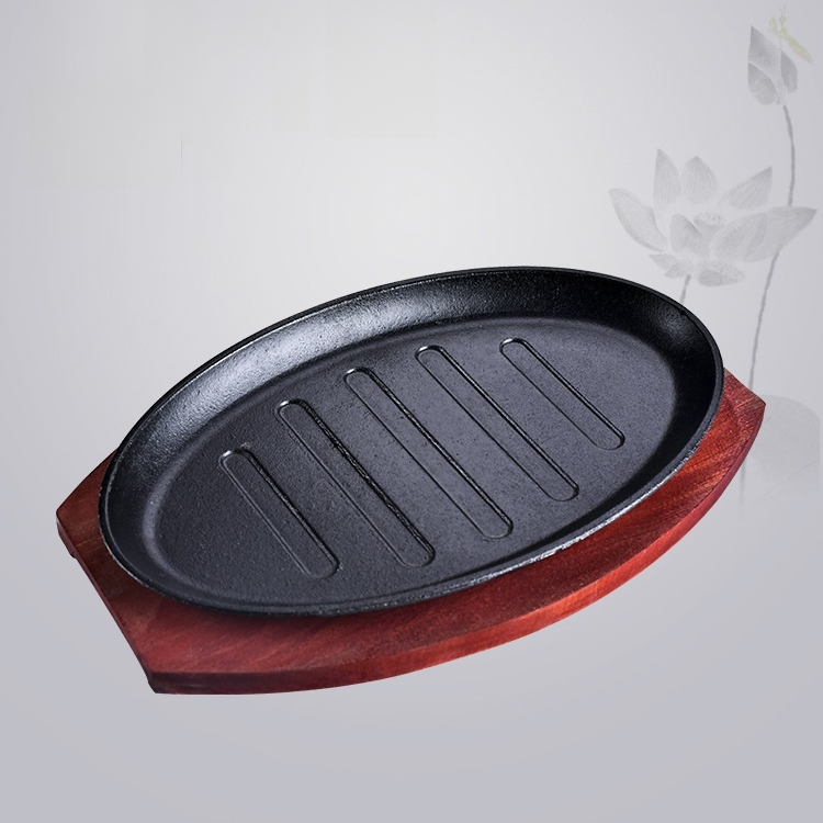 Ovalförmige westliche Bratpfanne
