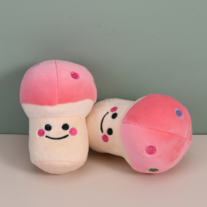 Haustier-Kauspielzeug in Pilzform