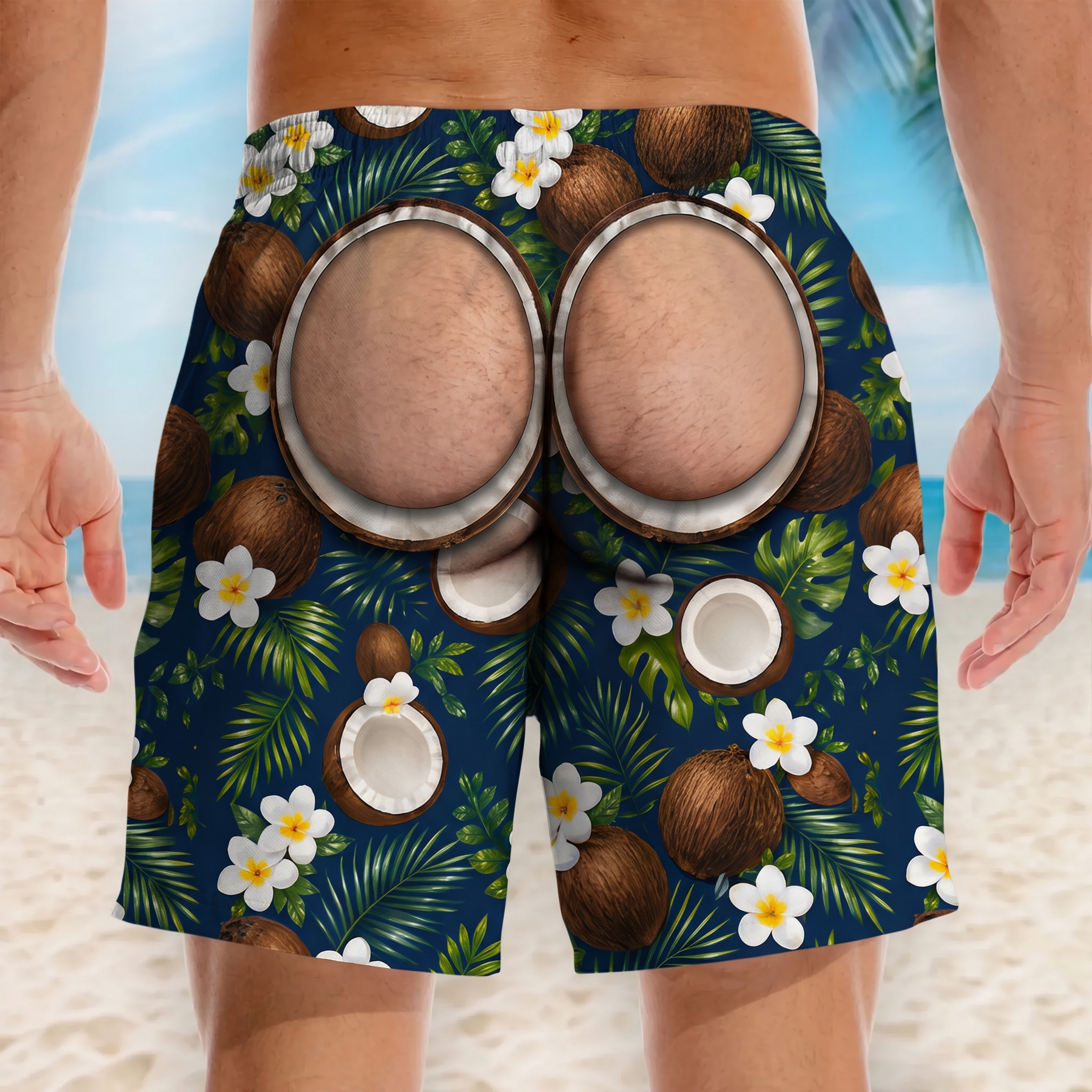 Fruit Farm Playful Print Shorts