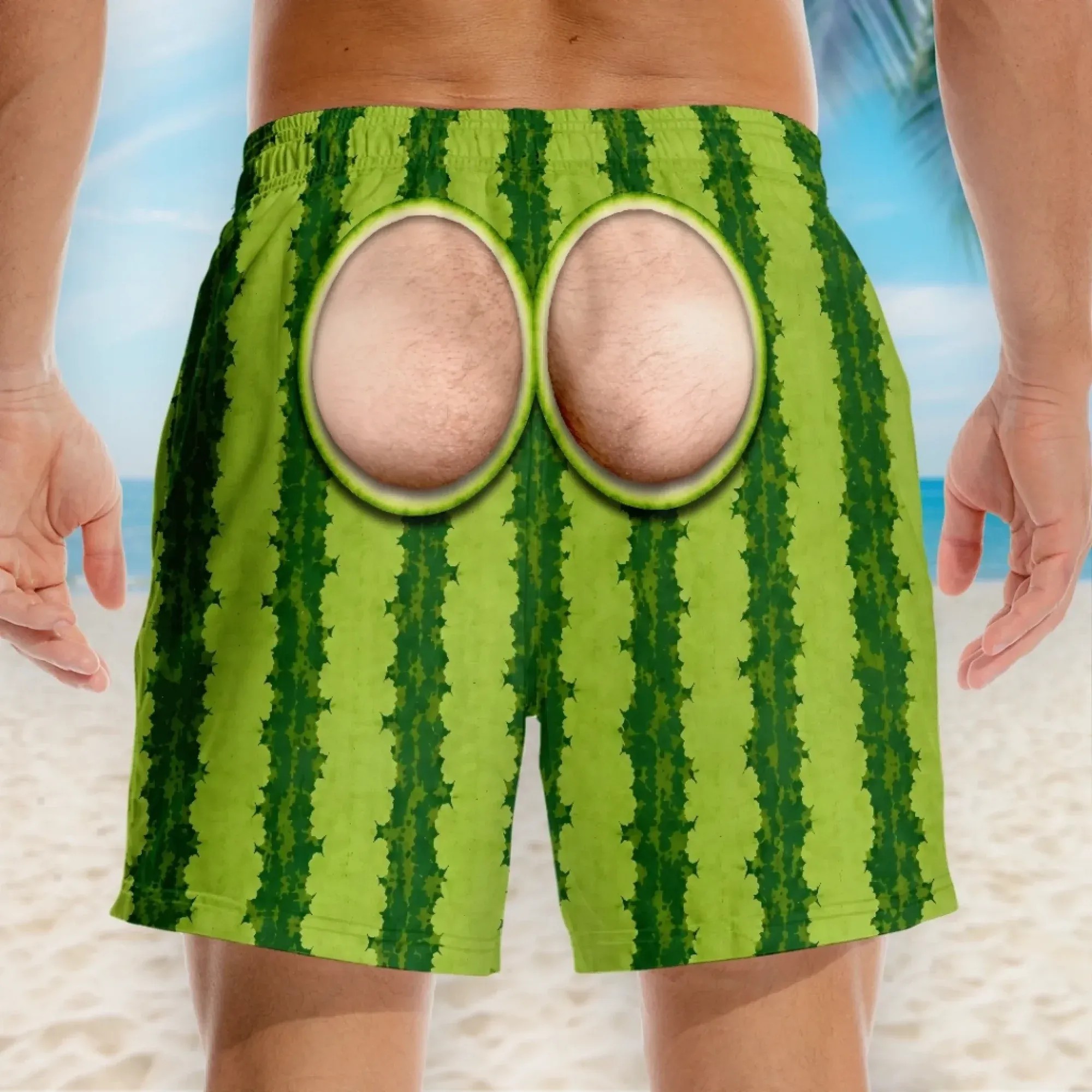Fruit Farm Playful Print Shorts
