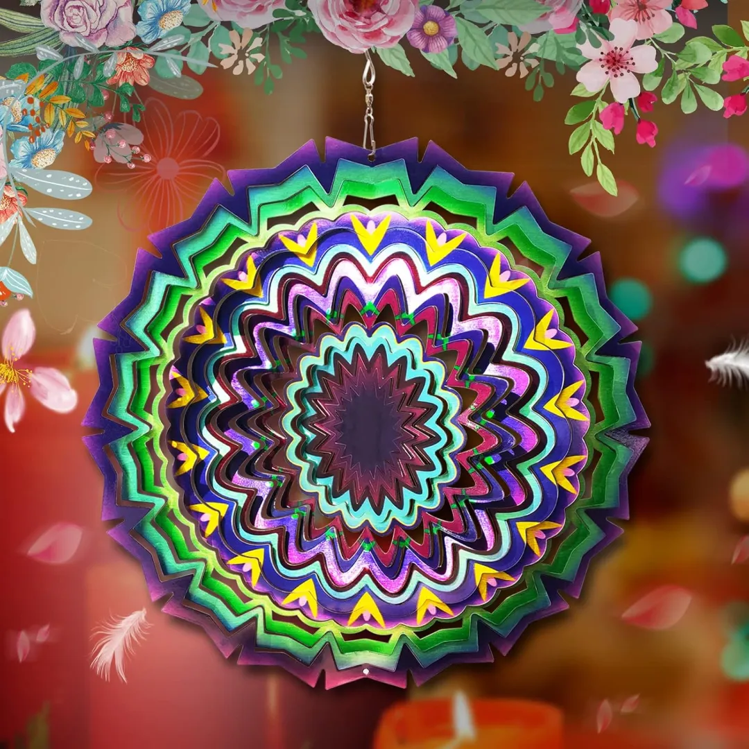 [Copy][Copy][Copy][Copy][Copy]WEISMAN Mandala Wind Spinner