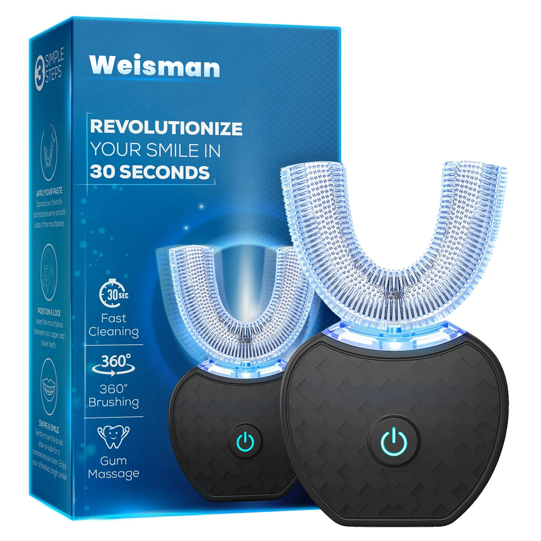 Weisman® V2 Whitening Toothbrush