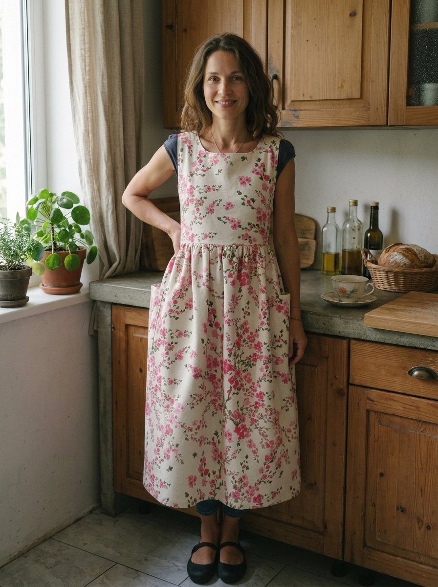 Cherry Blossom Apron