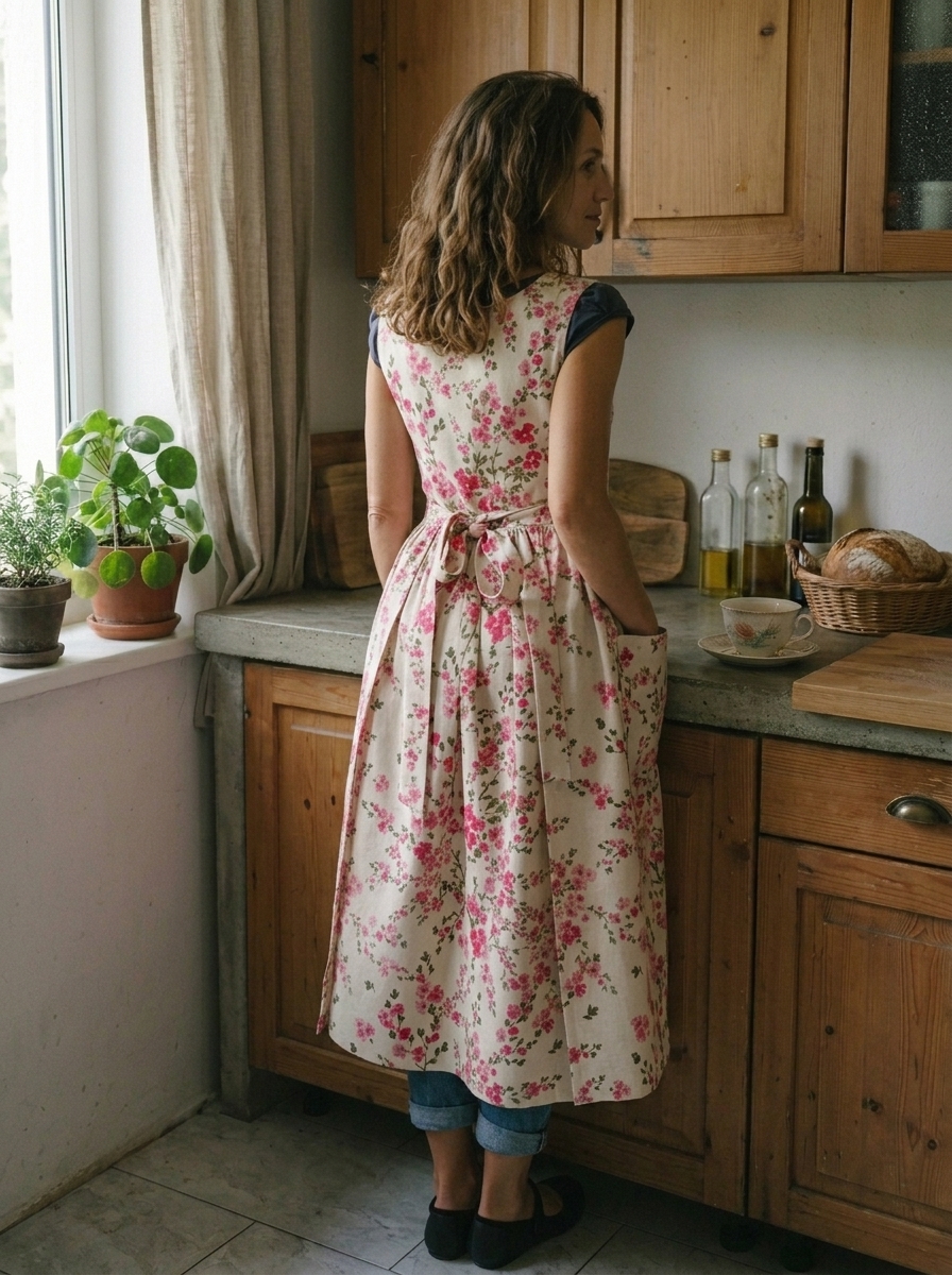 Cherry Blossom Apron