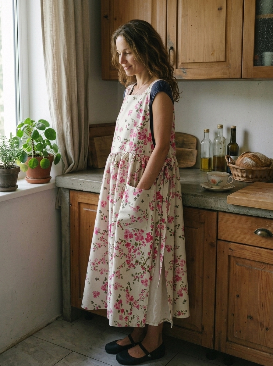 Cherry Blossom Apron
