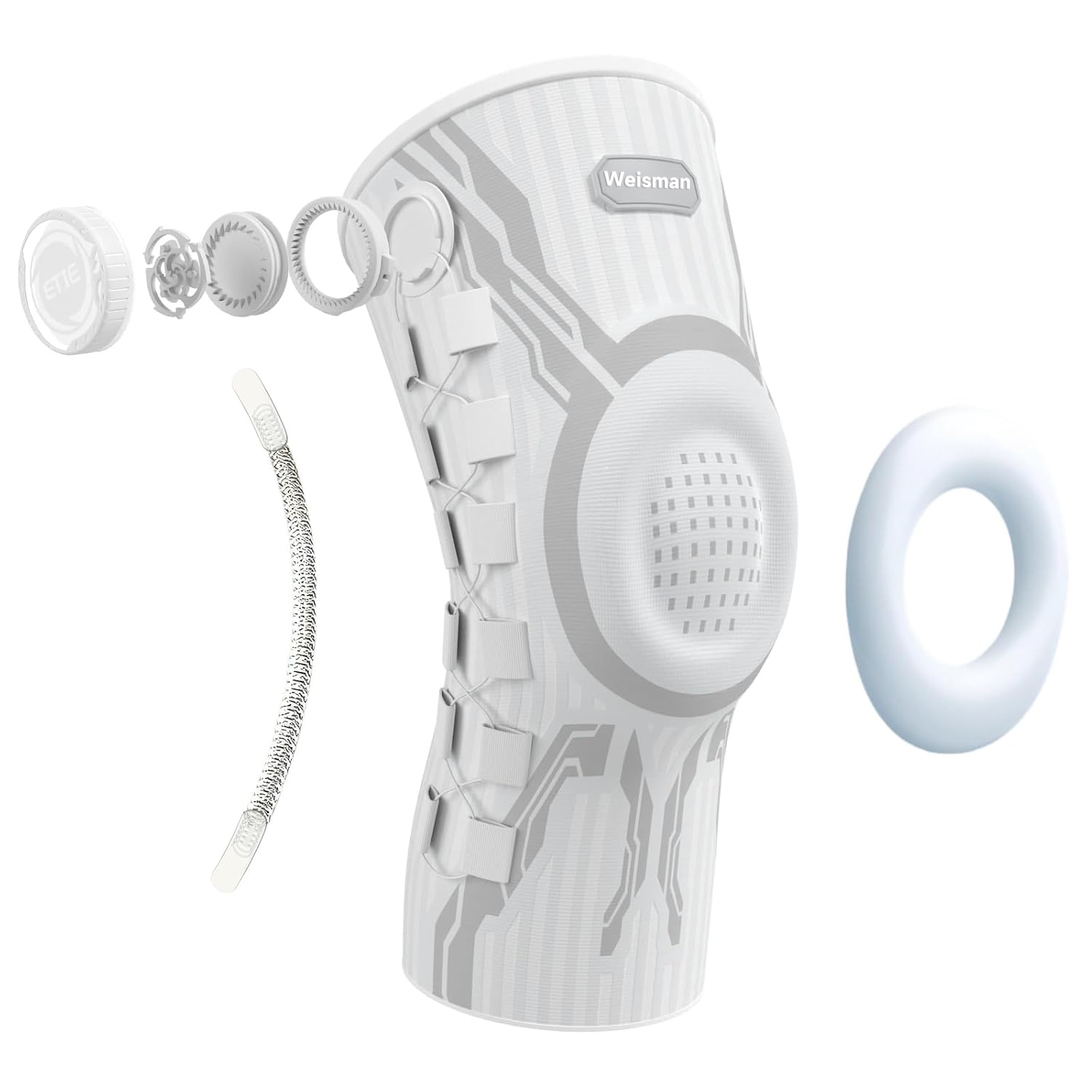 Weisman Adjustable Dial Knee Brace Support