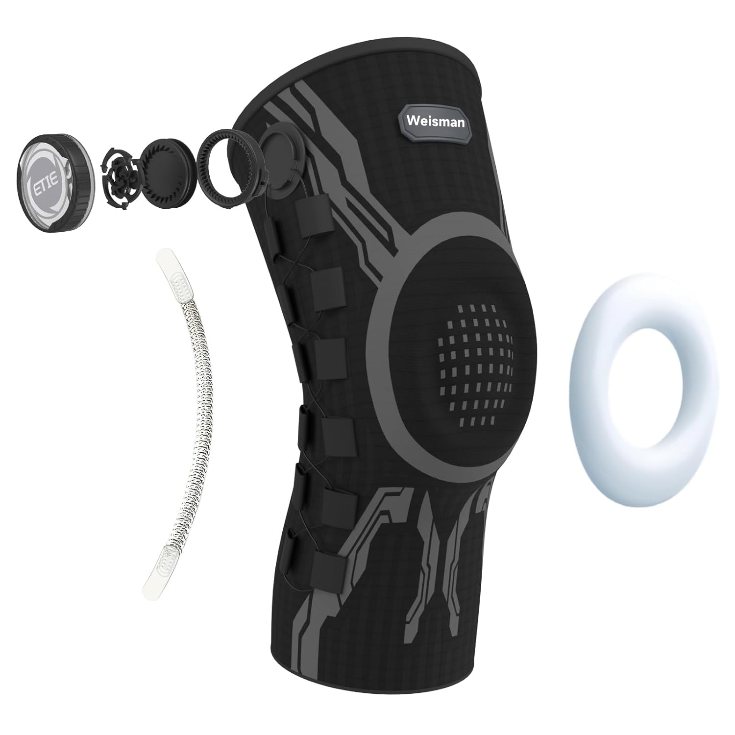 Weisman Adjustable Dial Knee Brace Support