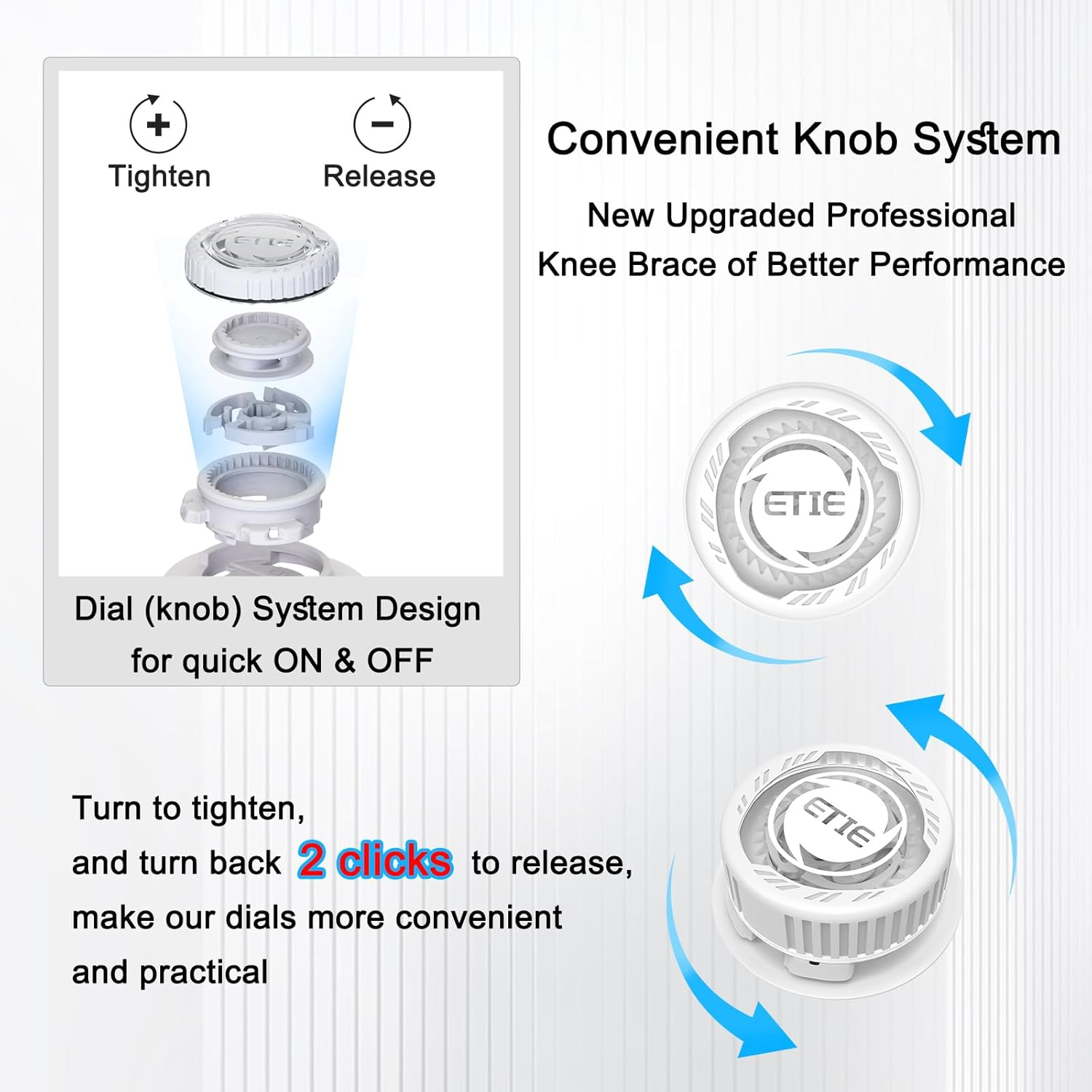 Kuangmi Knob Knee Pads