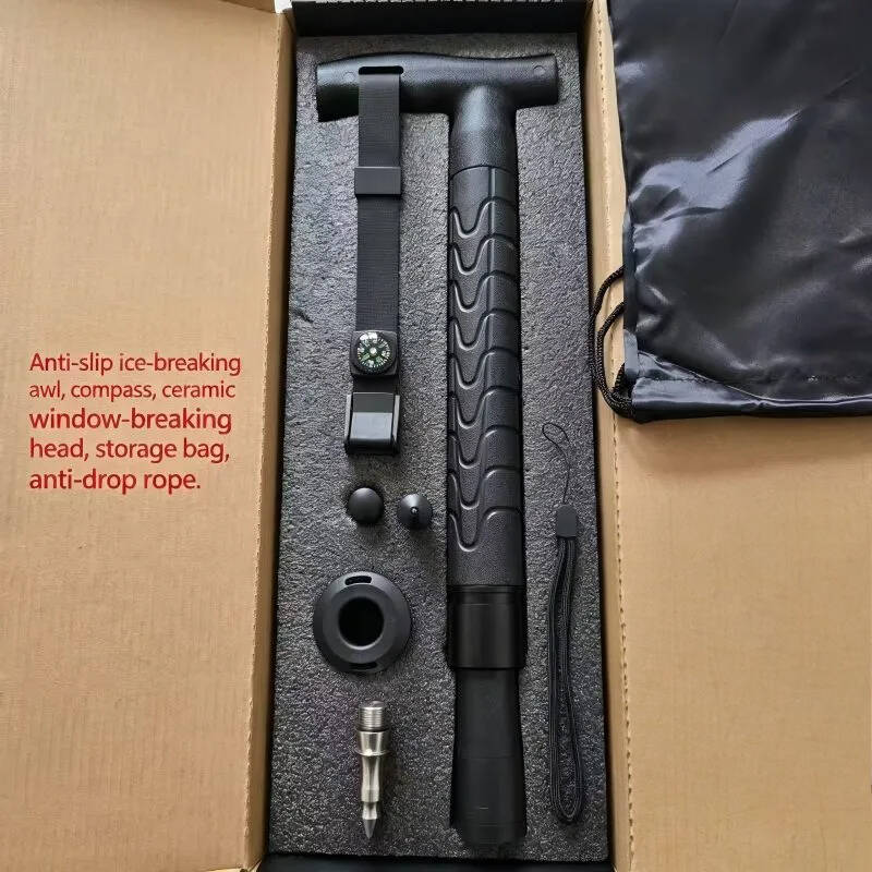 Multifunctional Telescopic Hiking/Mountaineering Pole