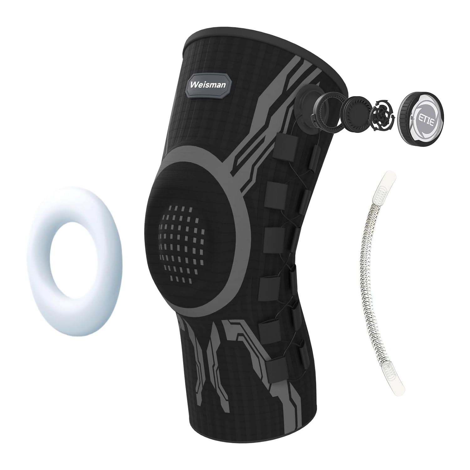 Weisman Adjustable Dial Knee Brace Support