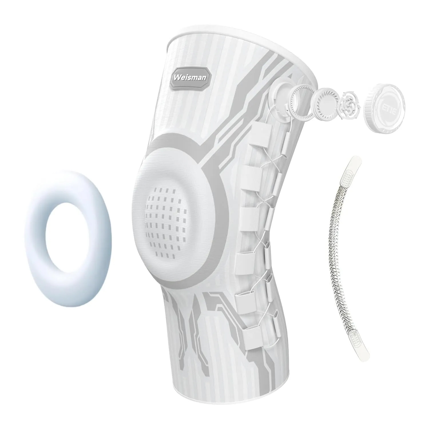 Weisman Adjustable Dial Knee Brace Support