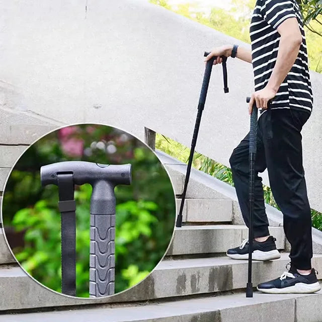 Multifunctional Telescopic Hiking/Mountaineering Pole