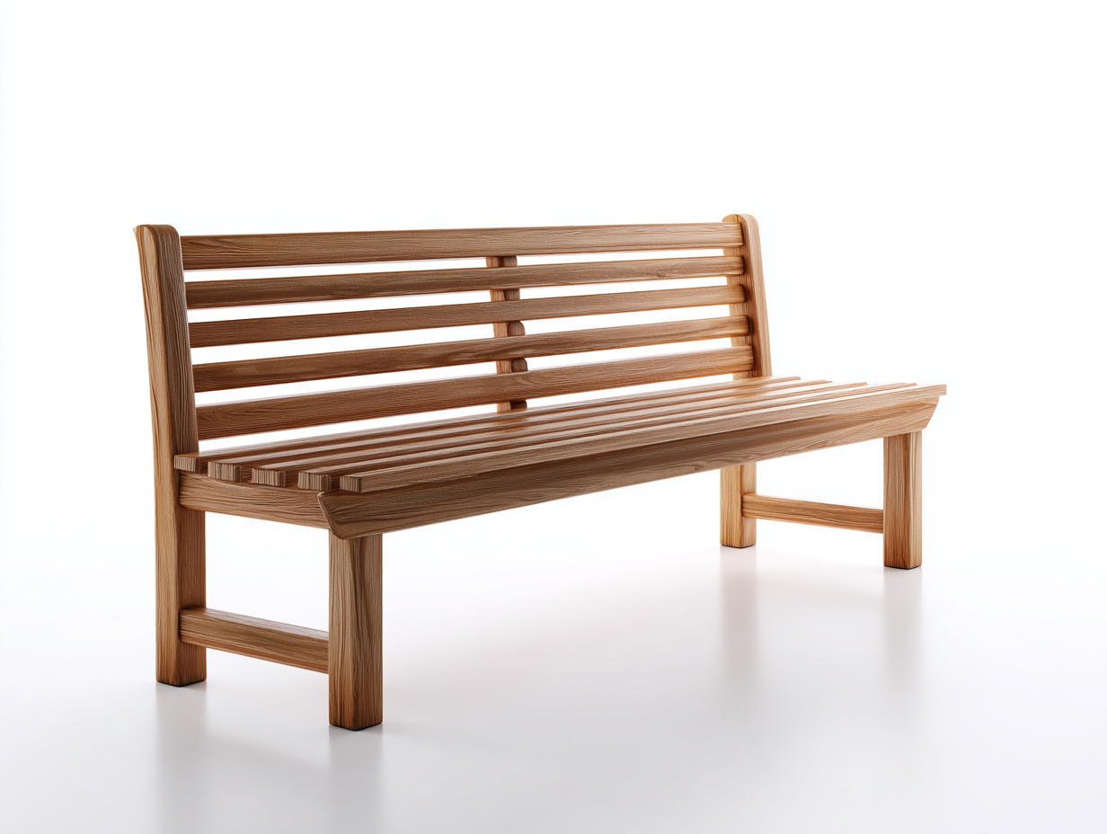 Banco de jardín de madera 160x55x85 cm - marrón - diseño clásico para exterior-Sofauppad