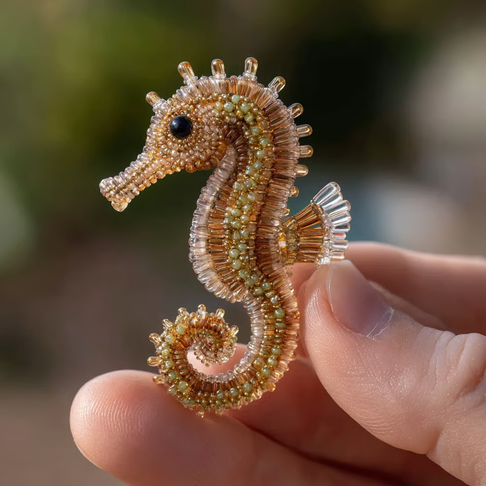 Octopus Bead Embroidery Kit