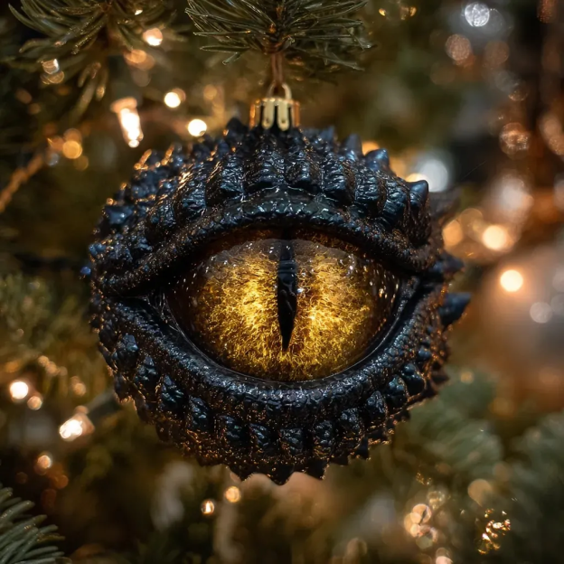Dragon's Eye Christmas Ornament