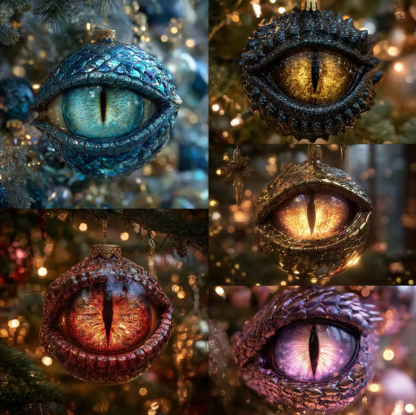 Dragon's Eye Christmas Ornament