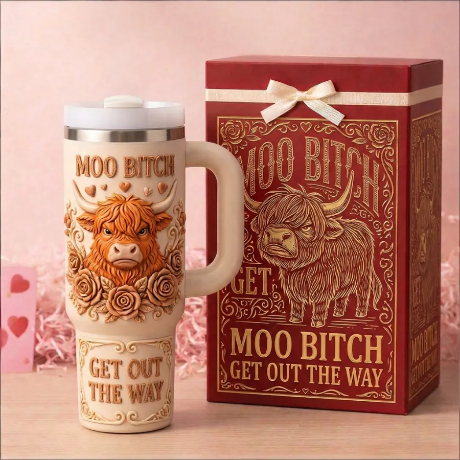 MOO B*TCH – Get Out The Way Tumbler