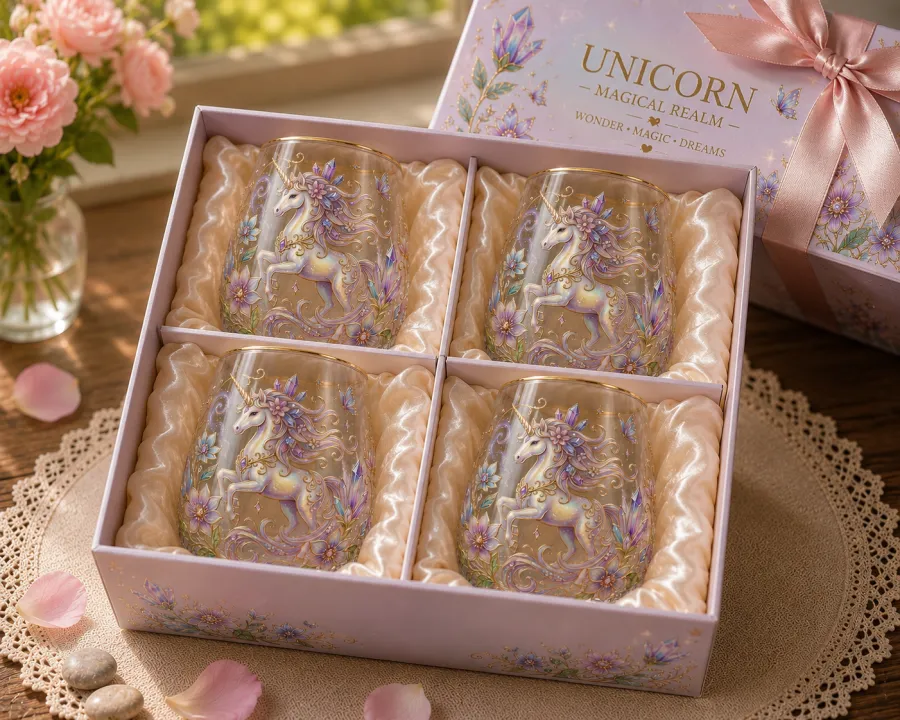 🧚‍♀️🐉 Limited Edition 2026 Faerie Dragon Glass Tea Cup ✨🌸