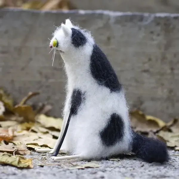 🌲Christmas Gift 50% Off--🎄✨Wool Felt Familiars – Quirky Handmade Companions