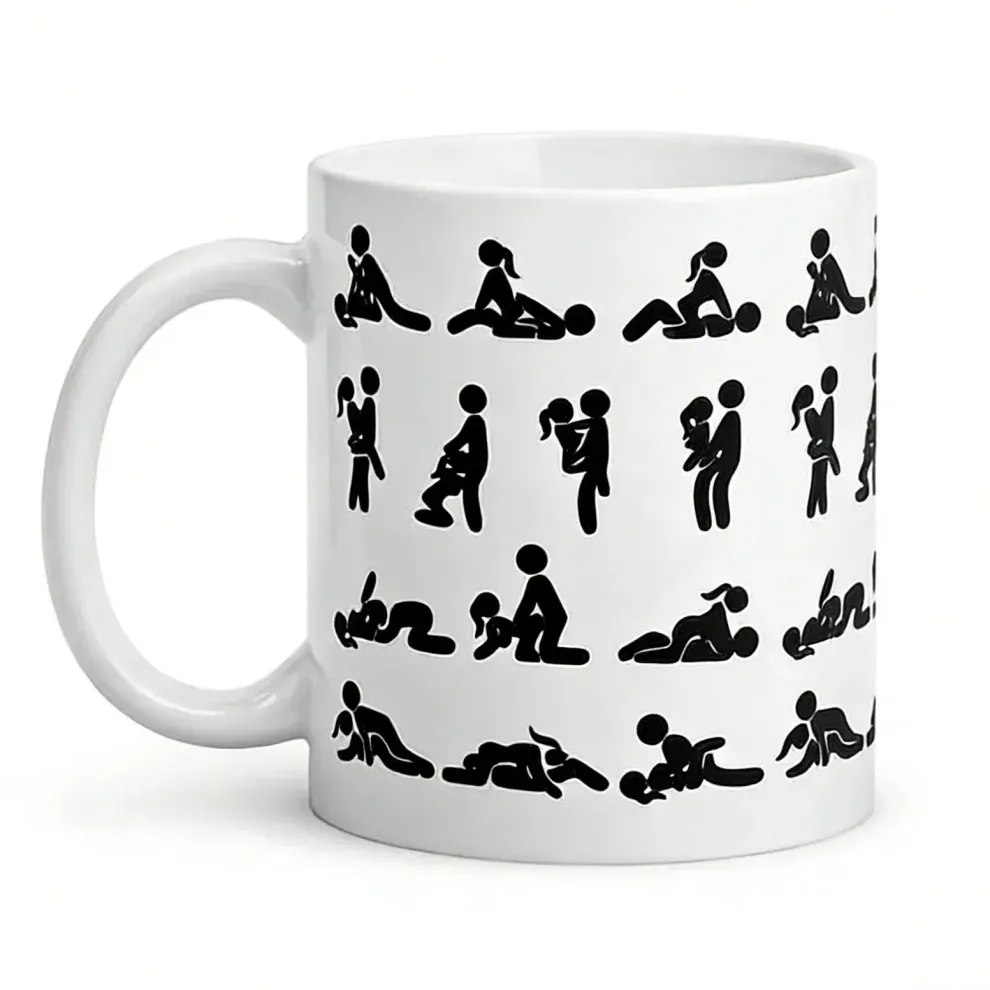 Adult Humour S*x Position Mug